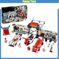 75876,919 Hybrid and 917K Pit Lane,Building Blocks Racers Toys Gifts for Boys