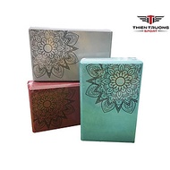 Gạch Tập Yoga, gối yoga EVA cao cấp nặng 300g nhiều màu lựa chọn phù hợp sử dụng để tập luyện cho cả