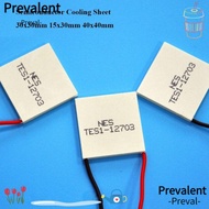 PREVALENT Semiconductor Cooling Sheet, 40x40mm 5 Styles Refrigeration Plate, High Quality 15x30mm TE