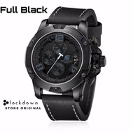 Original Jam Kulit Pria Chrono Aktif T5 3638 / Jam T5 3638