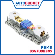 60A Fuse Holder | Gold Plated Fuse Holder | Car Fuse Holder Box | Car Audio Amplifier Fuse Holder Fu