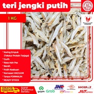 PUTIH Premium Dried White Jengki Anchovy Fish 1kg