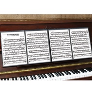 A4 Piano Score Holder Music Book Clip Sheet Note Document Folder File Organizer