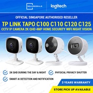 TP Link Tapo TC60 C100 C110 C120 C125 CCTV IP Camera 2K QHD 4MP Home Security WiFi Night Vision