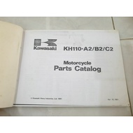 KAWASAKI Copian Catalog Part Book Rare Gto Kh110 A2 B2 C2kawasaki