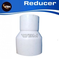 Reducer socket 6 x 21/ 2 inches Over socket PVC
