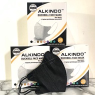Masker Duckbill ONCARE 4ply isi 50pcs warna hitam / Duckbill ONCARE Embos Tebal 4ply