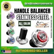 Magic Boy Universal Handle balancer STAINLESS STEEL CNC CHROME Y15 lc135 nvx155 vario 150 rs150 y16 