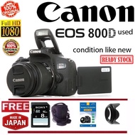 Canon 800D Kit 18-55mm IS STM (used)