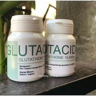 Original Glutacid 16000mg / Pemutih Badan Setara Infus Whitening
