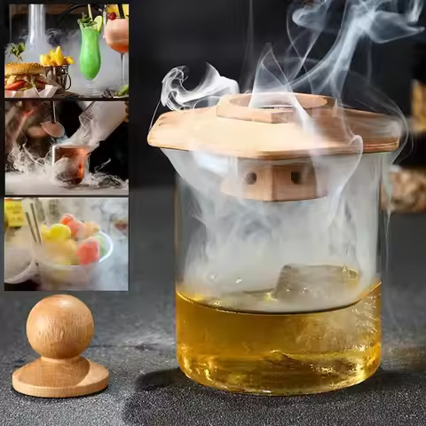 Cocktail Smoking Kit Whisky Old Fashioned Drink Smoker With Torch Bar Accessories Flavoured Drinks B