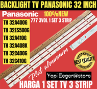 BACKLIGHT TV LED PANASONIC 32 INCH TH 32A400G TH 32ES500G TH 32A410G TH 32A408K TH 32C400G TH 32C410