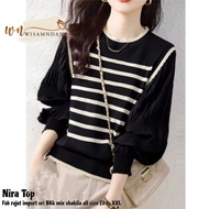 Nira Top Women's Knit Knit Top Korean Premium