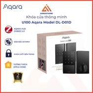Aqara U100 smart door lock international version, integrated fingerprint, supports HomeKey, stores 5