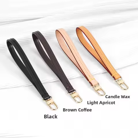 LV Calfskin Handbag Strap Replacement Leather Wrist Strap Clutch Bag Handle Accories Single Purchase