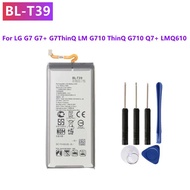 💥BL-T39 Baery For LG G7 G7  G7ThinQ LM G710 ThinQ G710 Q7  LMQ610 BL T39 Mobile one Bateria   Free tool