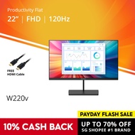 PRISM+ W220v 120Hz Productivity Monitor Gaming Monitor [1920 x 1080] Productivity Flat Monitor