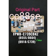 SHARP REFRIGERATOR MAIN PCB BOARD ORIGINAL PART SJ-176M-SL SJ176MSL C739