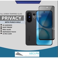 Privacy Protection Tempered Glass Screen Protector VIVO X200 FE