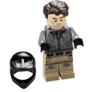 LEGO SH0784 Lego DC Comics Super Heroes 76183 The Batman - Bruce Wayne Minifigure with Bike Helmet