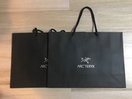 2個 Arcteryx 不死鳥 紙袋 shopping bag 始祖鳥