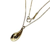 TIFFANY & Co. Tiffany & Co. 淚滴形 Peretti 項鍊，18K 金，5.0 克，41.5 厘米，女士 [二手]