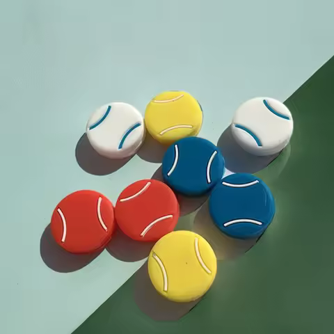 10/30/50/100Pcs Tennis Shock Absorber, Silicone Tennis Racket Vibration Dampeners, Flat Tennis Racqu