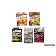(YMB) Mattel Hot Wheels Tomica Joy Ride Fast and Furious Mitsubishi Lancer Set of 5