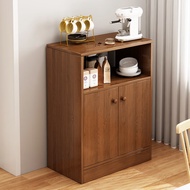 BW88/ Ikea（e-hom）【Official direct sales】Solid Wood Sideboard Locker Tea Cabinet Color Tea Low Cabinet Zi New Chinese Mul