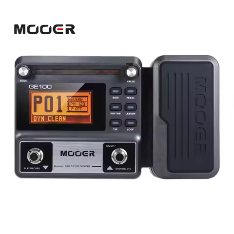 MOOER GE100 Guitar Multi-effects Effect Pedal with Loop Recording guitar pedal guitar accessories MO