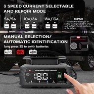 Aorika Golf Cart Battery Charger, Club Car 36 Volt 18 AMP/48 Volt 13 Amp Battery Charger with 3 Pin 