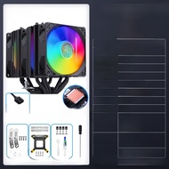 ชิ้นส่วนคอมพิวเตอร์ Snowman Ice Man 6 Heat Pipe CPU เครื่องระบายความร้อนแบบสองตึกลม 2011 ที่เงียบสงบ