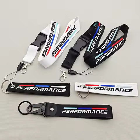 High Performance Car Phone Neck Strap Lanyard Keychain For BMW M Series M2 M3 M4 M5 X5M X6M F87 G87 