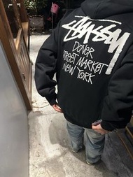 全新Stussy 紐約城市限定連帽開衫拉鍊衞衣外套stussy 外套 STUSSY jacket