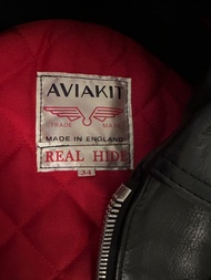 Lewis Leathers Aviakit Real Hide Leather Jacket