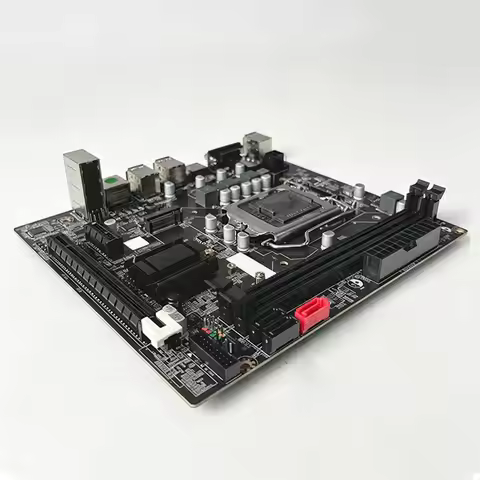 A49T B75 Motherboard LGA1155 DDR3 Support for I3 I5 I7 2nd/3rd Gen SATA3 USB3.0 Micro ATX PC Mainboa