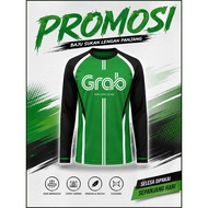BAJU T-SHIRT GRAB LENGAN PANJANG