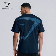 GYM Muscle Shark SHAEKHEAD Short Sleeve Loose T-Shirt Fitness Sweatshirt