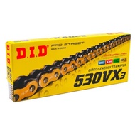 {XC} DID 530/VX3 Gold Chain/Silver Plated Chain/Oil Seal Chain Gear Car Heavy Truck