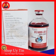 B12 6000 + B15 With Cafein Chai Zin 100ml-Kích Gà Đá Bo Khủng-Dẻo Dai-Trợ Tim Cho Chiến Kê Tăng Sức