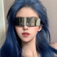 Futuristic Futuristic Cyclops Cyber Visor Sunglasses Men Women Narrow Cyclops Visor Sunglasses Laser