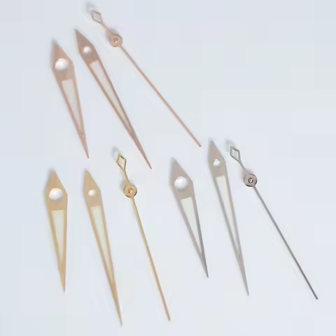 NH35 Polished Hands 10*14*15mm Dauphine Aiguille Presage Cocktail Watch Accessories Needles Pointer 