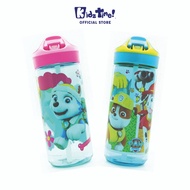 Kidztime x Paw Patrol Children Toddler BPA Free Cartoon Character Water Bottle With Drinking Straw Cap