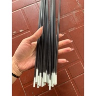 2 original solid glass rods 4mm-50cm and 5mm-60cm to make super durable 1m7-2m kite tails