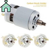 OTUINSG Lithium Electric Motor, 2 Styles Plastic Carbon Brush Holder, High Quality RS775 Accessories
