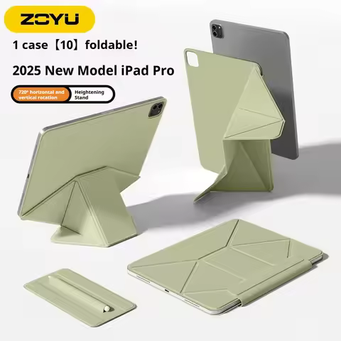 RBP for iPad Pro 11 13 M4 M5 Increase Height Bracket Case,Magnetic Detachable Cover iPad 10/11th Pro