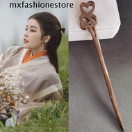 MXFASHIONE Wooden Hair Stick, Chinese Style Tassel Hanfu Hairpin, Classical Hair Chopstick Hair Sticks for Buns Hanfu Headwear Cheongsam Accessories