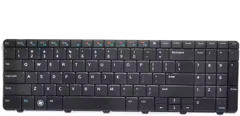 Replacement Keyboard Compatible for Dell Inspiron 15R 5010 M5010 M501R N5010 Series Black US Layout
