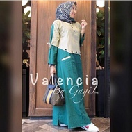 Valencia by gagil dress Termurah balotelli/Muslim Wanita/Murah/gamis