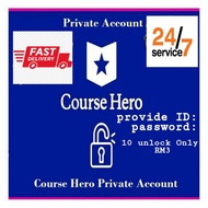 Course Hero Private Account 10 Unlock